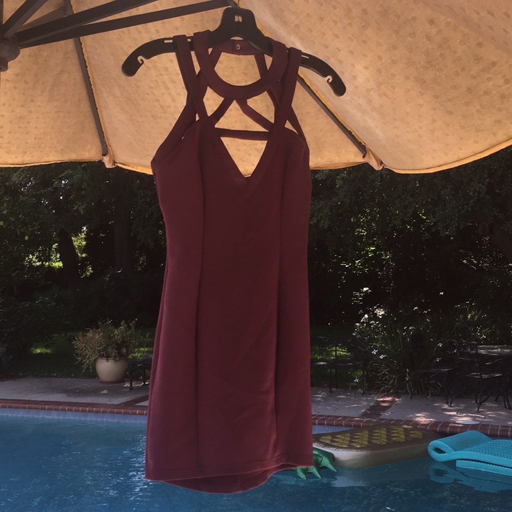 Tobi purple minidress